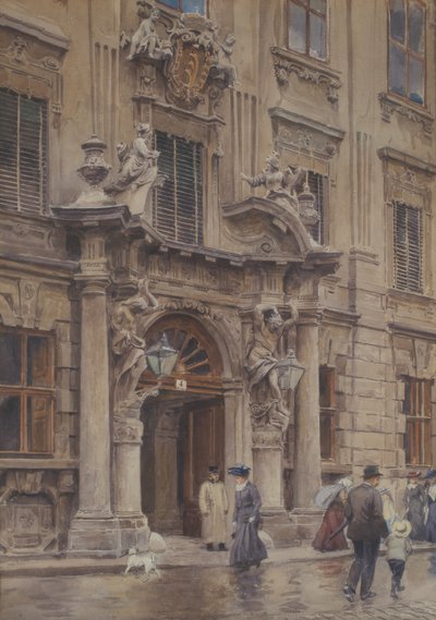 Le portail du Palais Kinsky - Ernst Graner