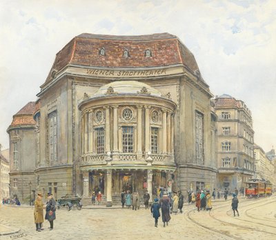 Le Stadttheater de Vienne, 1924 - Ernst Graner