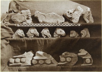 Fouilles de Samarra (Irak) : Fragments d