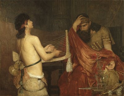 David et Saul - Ernst Josephson