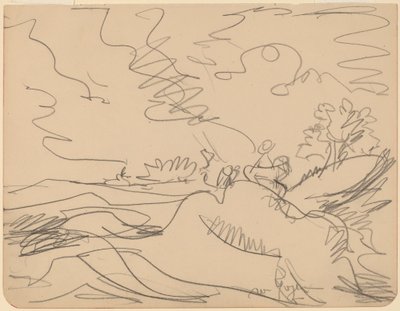 Paysage dans le Taunus, 1916 - Ernst Ludwig Kirchner