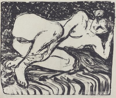 Nu Allongé - Ernst Ludwig Kirchner