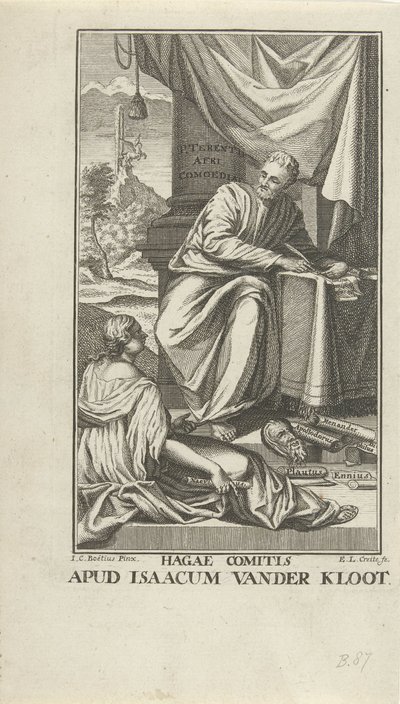 Page de titre pour Comedia pour Terentius - Ernst Ludwig Creite