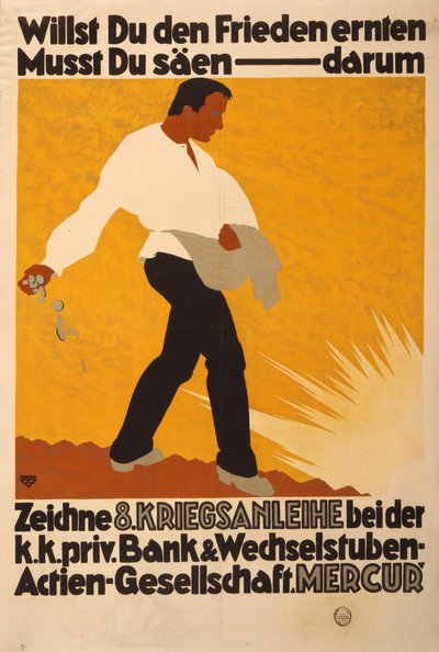 Si vous voulez récolter la paix, vous devez semer - abonnez-vous donc au 8e emprunt de guerre - Ernst Ludwig Franke