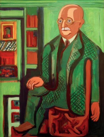 Portrait du Dr. Hagemann - Ernst Ludwig Kirchner