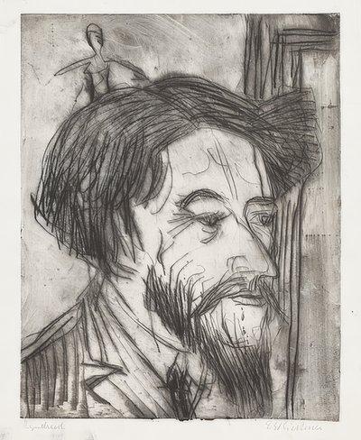 Portrait du professeur Enrico Padua. 1923 - Ernst Ludwig Kirchner