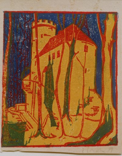 Château de Rabenstein - Ernst Ludwig Kirchner