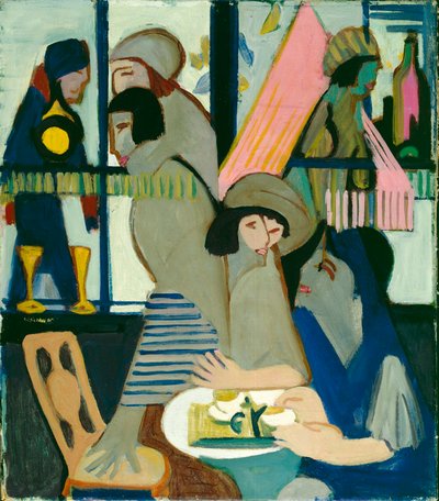 Café - Ernst Ludwig Kirchner