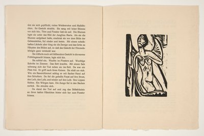 Das Stiftsfräulein und der Tod (La chanoinesse et la mort). Illustrations pour un roman d