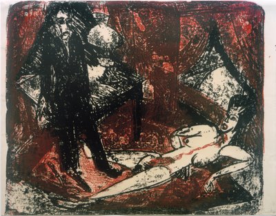 Le meurtrier - Ernst Ludwig Kirchner
