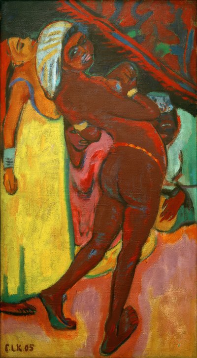 La danseuse noire - Ernst Ludwig Kirchner