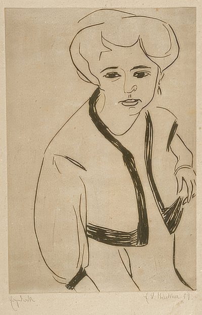 Dodo. 1909 - Ernst Ludwig Kirchner