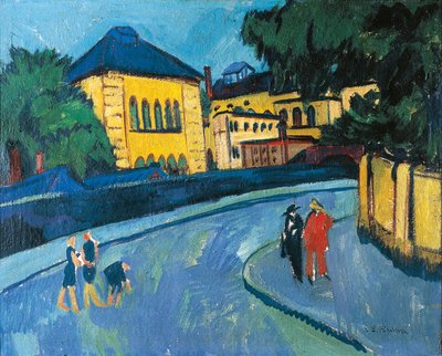 Dresde, Friedrichstadt - Ernst Ludwig Kirchner