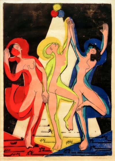 Danse des couleurs - Ernst Ludwig Kirchner