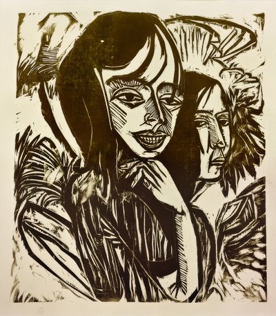 Fille de Fehmarn - Ernst Ludwig Kirchner