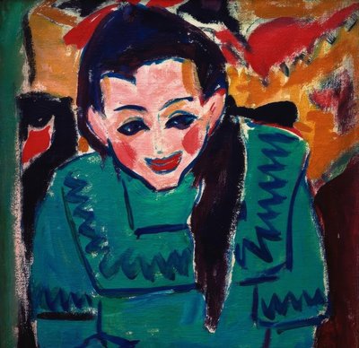 Fränzi - Ernst Ludwig Kirchner