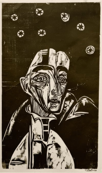 Femme dans la nuit - Ernst Ludwig Kirchner