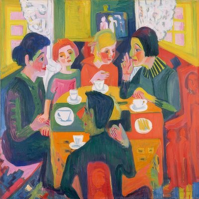 Table à café - Ernst Ludwig Kirchner
