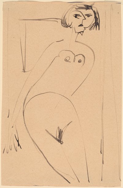 Nu - Ernst Ludwig Kirchner