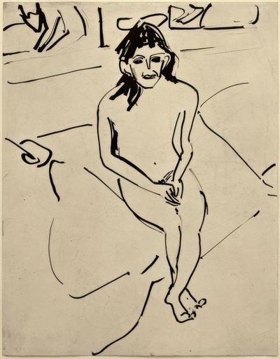 Sans titre (Marcella) - Ernst Ludwig Kirchner