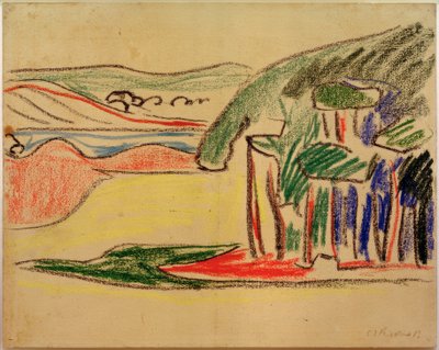 Sans titre (Étangs de Moritzburg) - Ernst Ludwig Kirchner