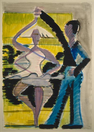 Danseuse pirouettant, c.1931-32 - Ernst Ludwig Kirchner
