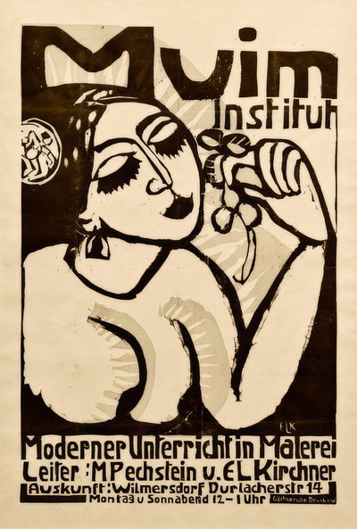 Affiche Muim Institut - Ernst Ludwig Kirchner