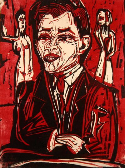 Portrait du Dr. Grohmann - Ernst Ludwig Kirchner
