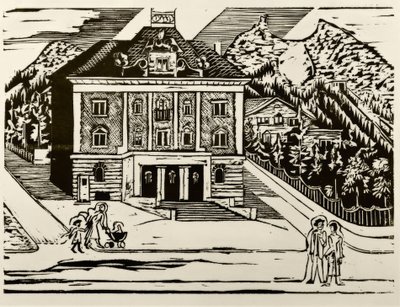 Bâtiment postal de Davos - Ernst Ludwig Kirchner