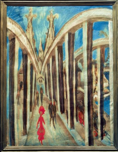 Pont du Rhin à Cologne - Ernst Ludwig Kirchner
