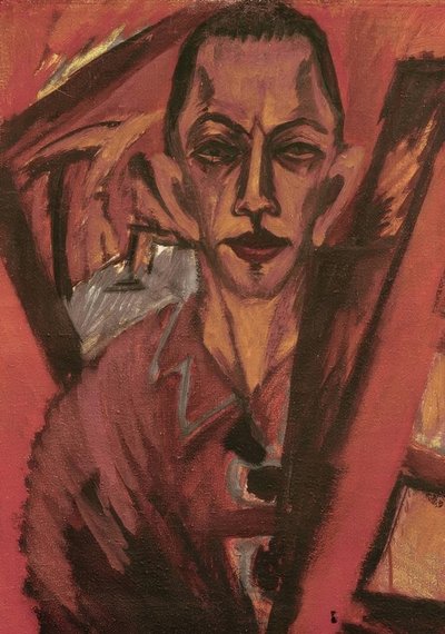Autoportrait - Ernst Ludwig Kirchner