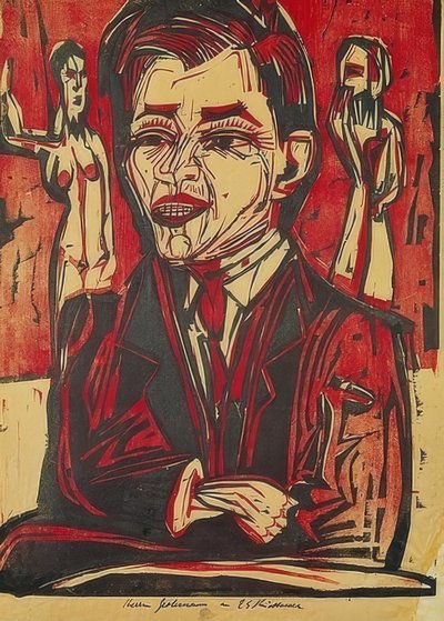 Autoportrait - Ernst Ludwig Kirchner