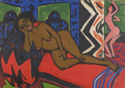 Milli endormi - Ernst Ludwig Kirchner
