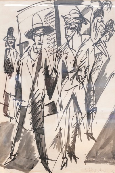 Stelle della strada - Ernst Ludwig Kirchner