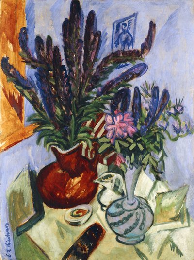 Nature Morte avec un Vase de Fleurs, 1912 - Ernst Ludwig Kirchner