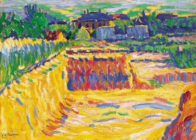 La fosse de limon, vers 1906 - Ernst Ludwig Kirchner