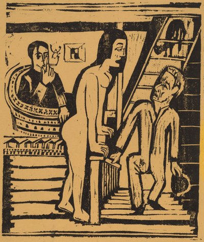 La Visite - Ernst Ludwig Kirchner