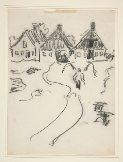 Trois maisons - Ernst Ludwig Kirchner