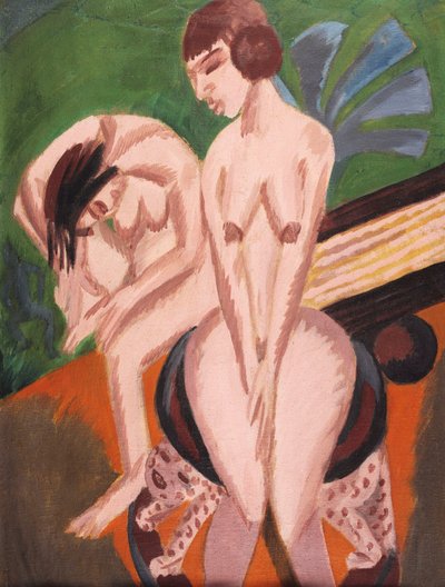 Deux nus dans la chambre, 1914 - Ernst Ludwig Kirchner