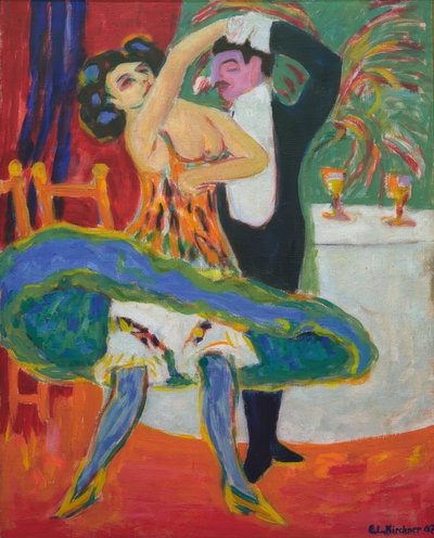 Variété (couple de danse anglais) - Ernst Ludwig Kirchner