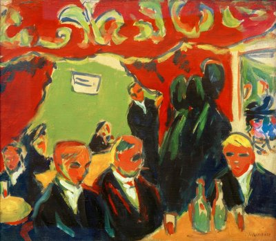 Taverne à vin - Ernst Ludwig Kirchner