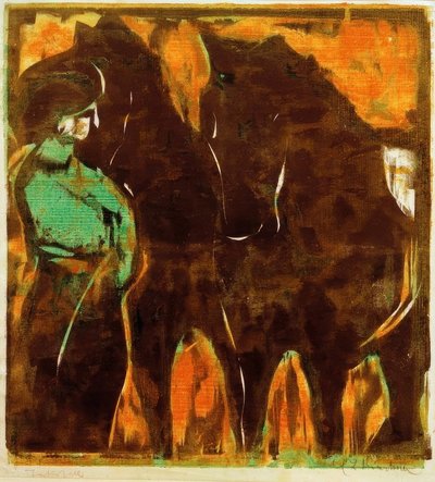 Scène de cirque - Ernst Ludwig Kirchner