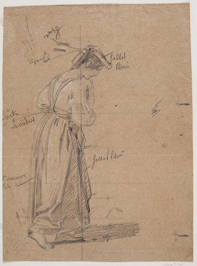 La fille chez l