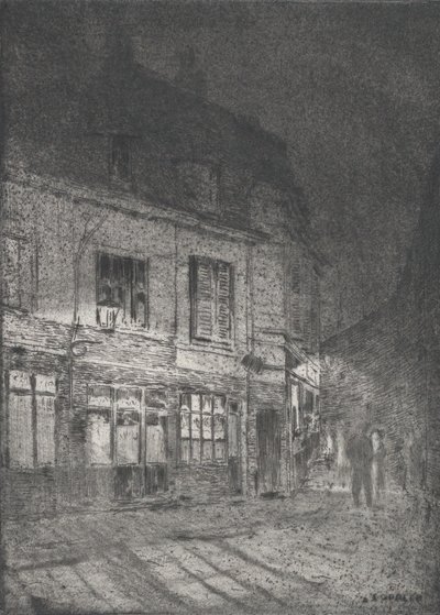 Lille: Liebesgässchen, 1916 - Ernst Oppler
