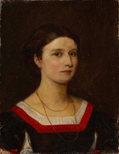 Portrait de Luise Bachofen-Burckhardt - Ernst Stückelberg