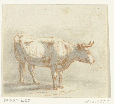 Taureau debout, vers la droite - Ernst Willem Jan Bagelaar