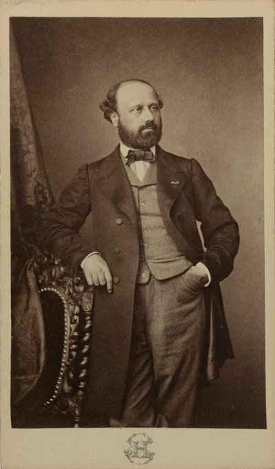 Portrait du compositeur François Bazin - Erwin Hanfstaengl