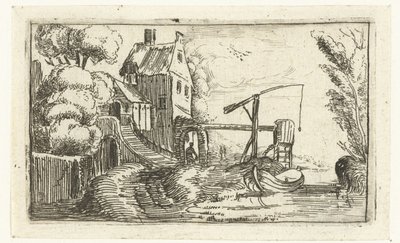 Maison ou usine au bord d