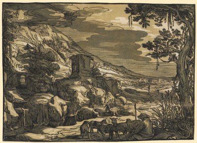 Paysage arcadien - Esaias van de Velde
