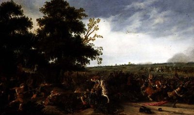 Infanterie combattant la cavalerie, 1630 - Esaias van de Velde